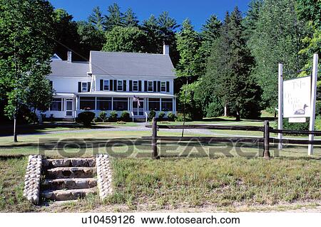 inn, motel, hotel, lodge, resort, New Hampshire, Holderness, NH, The Inn on Golden Pond. View Large Photo Image Stock Photograph - inn, motel, hotel, lodge, resort, New Hampshire, Holderness, NH, The Inn on Golden Pond.. Fotosearch