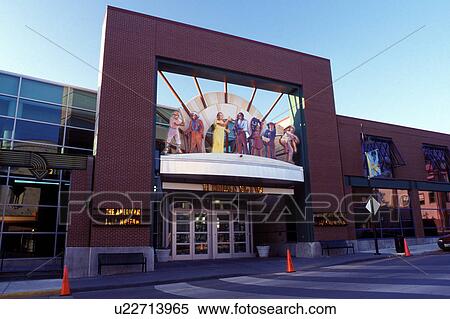 Stock Photography -  Kansas City, MO, Missouri, The Museum at 18th and Vine encompasses the American Jazz Museum and the Leagues Baseball Museum in Kansas City.. Fotosearch