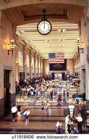 Kansas City, train station, MO, Missouri, Interior view of Union Station in Kansas City. View Large Photo Image Stock Photograph - Kansas City, train station, MO, Missouri, Interior view of Union Station in Kansas City.. Fotosearch