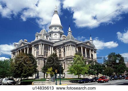 Lafayette, IN, Indiana, The Tippecanoe County Courthouse. View Large Photo Image Stock Image - Lafayette, IN, Indiana, The Tippecanoe County Courthouse.. Fotosearch