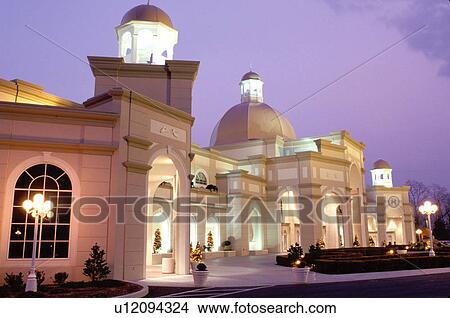 Lancaster County, theater, Pennsylvania Dutch Country, Amish Country, PA, Pennsylvania, The Sight & Sound Millennium Theatre is illuminated at night in Strasburg. View Large Photo Image Picture - Lancaster County, theater, Pennsylvania Dutch Country, Amish Country, PA, Pennsylvania, The Sight & Sound Millennium Theatre is illuminated at night in Strasburg.. Fotosearch