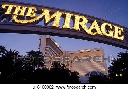 Las Vegas, Nevada, casino, NV, The Strip, Entrance to the Mirage Hotel & Casino on The Strip at night in Las Vegas, the Entertainment Capital of the World. View Large Photo Image Stock Image - Las Vegas, Nevada, casino, NV, The Strip, Entrance to the Mirage Hotel & Casino on The Strip at night in Las Vegas, the Entertainment Capital of the World.. Fotosearch