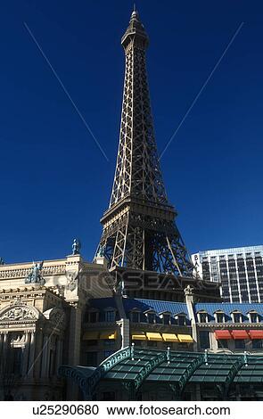 Las Vegas, Nevada, NV, Paris Las Vegas Resort & Casino, Replica of the Eiffel Tower and other landmarks at Paris Resort & Casino on The Strip in Las Vegas, the Entertainment Capital of the World. View Large Photo Image Stock Image - Las Vegas, Nevada, NV, Paris Las Vegas Resort & Casino, Replica of the Eiffel Tower and other landmarks at Paris Resort & Casino on The Strip in Las Vegas, the Entertainment Capital of the World.. Fotosearch