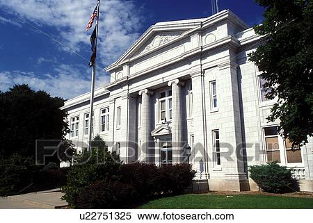 Stock Photography -  Leavenworth, KS, Kansas, City Hall in downtown Leavenworth.. Fotosearch