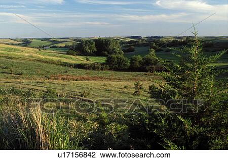 Lewis & Clark Trail, Decatur, NE, Nebraska, Blackbird Hill overlooking the Missouri River Valley on the Omaha Indian Reservation part of the Lewis & Clark National Historic Trail. View Large Photo Image Stock Image - Lewis & Clark Trail, Decatur, NE, Nebraska, Blackbird Hill overlooking the Missouri River Valley on the Omaha Indian Reservation part of the Lewis & Clark National Historic Trail.. Fotosearch