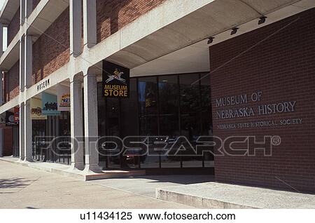 Stock Photography -  Lincoln, NE, Nebraska, Museum of Nebraska History. Nebraska State Historical Society.. Fotosearch