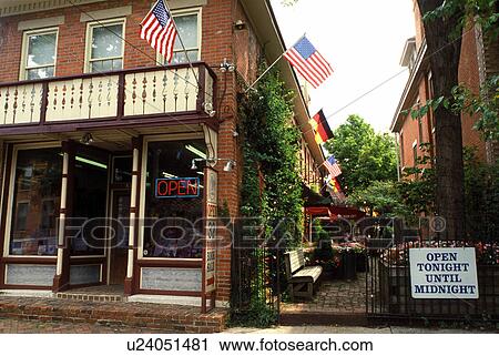 living history museum, Columbus, OH, Ohio, German Village View Large Photo Image Stock Image - living history museum, Columbus, OH, Ohio, German Village. Fotosearch