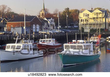 lobster boats, Rockport, Massachusetts, MA, Fishing boats docked in Rockport Harbor in scenic Rockport village in the fall. View Large Photo Image Stock Image - lobster boats, Rockport, Massachusetts, MA, Fishing boats docked in Rockport Harbor in scenic Rockport village in the fall.. Fotosearch