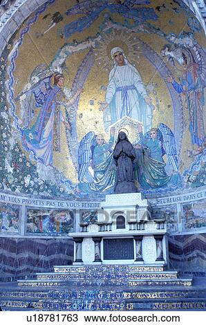 Lourdes, France, Midi-Pyrenees, Hautes-Pyrenees, Pilgrim, Europe, World Pilgrimage Center, Basilica of the Rosary. View Large Photo Image Stock Image - Lourdes, France, Midi-Pyrenees, Hautes-Pyrenees, Pilgrim, Europe, World Pilgrimage Center, Basilica of the Rosary.. Fotosearch