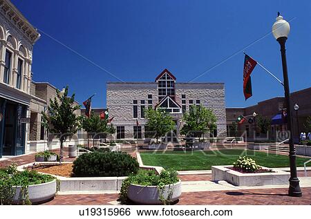 Manhattan, Flint Hills, KS, Kansas, Manhattan Town Center. View Large Photo Image Stock Photograph -  Manhattan, Flint Hills, KS, Kansas, Manhattan Town Center.. Fotosearch
