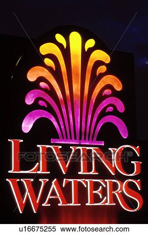neon lights, Living Water Theatre, Pennsylvania Dutch Country, Strasburg, Lancaster County, Amish Country, PA, Pennsylvania, Neon lights illuminate the Living Water Theatre sign at night in Strasburg. View Large Photo Image Stock Photography - neon lights, Living Water Theatre, Pennsylvania Dutch Country, Strasburg, Lancaster County, Amish Country, PA, Pennsylvania, Neon lights illuminate the Living Water Theatre sign at night in Strasburg.. Fotosearch