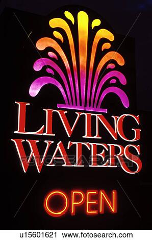 neon lights, theater, Lancaster County, Pennsylvania Dutch Country, Strasburg, Amish Country, PA, Pennsylvania, Neon lights illuminate the Living Water Theatre sign at night in Strasburg. View Large Photo Image Stock Image - neon lights, theater, Lancaster County, Pennsylvania Dutch Country, Strasburg, Amish Country, PA, Pennsylvania, Neon lights illuminate the Living Water Theatre sign at night in Strasburg.. Fotosearch