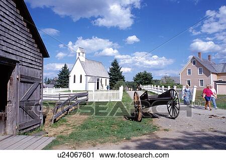New Brunswick, NB, Canada, King's Landing Historical Settlement View Large Photo Image Stock Image - New Brunswick, NB, Canada, King's Landing Historical Settlement . Fotosearch