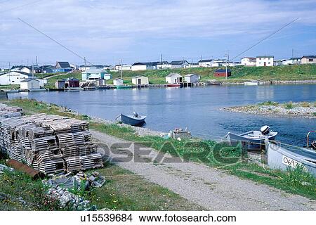 Picture -  Newfoundland, NF, Canada, Parson's Pond a fishing village on the Gulf of St. Lawrence . Fotosearch