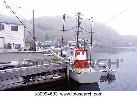 Newfoundland, St. John's, NF, Canada, Quidi Vidi Village a 17th century fishing village in St. John's in the fog. Atlantic Ocean View Large Photo Image Stock Image - Newfoundland, St. John's, NF, Canada, Quidi Vidi Village a 17th century fishing village in St. John's in the fog. Atlantic Ocean. Fotosearch