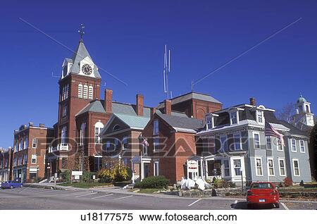 Newport, NH, New Hampshire, Downtown Newport in the autumn. View Large Photo Image Stock Photography - Newport, NH, New Hampshire, Downtown Newport in the autumn.. Fotosearch