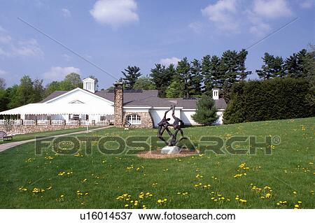 Norman Rockwell, Stockbridge, Massachusetts, The Berkshires, The Visitor Center at The Norman Rockwell Museum at Stockbridge in the spring. View Large Photo Image Stock Photo - Norman Rockwell, Stockbridge, Massachusetts, The Berkshires, The Visitor Center at The Norman Rockwell Museum at Stockbridge in the spring.. Fotosearch