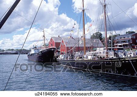 Nova Scotia, NS, museum, Canada, Fisheries Museum of the Atlantic at the scenic village of Lunenburg, UNESCO World Heritage Site, on the Atlantic Ocean. View Large Photo Image Stock Photography - Nova Scotia, NS, museum, Canada, Fisheries Museum of the Atlantic at the scenic village of Lunenburg, UNESCO World Heritage Site, on the Atlantic Ocean. . Fotosearch
