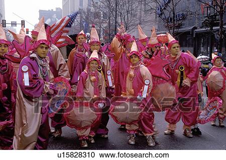 parade, Philadelphia, PA, Pennsylvania, Men and boys in the Comic Division dressed in clown costumes in the Mummers Day Parade on New Years Day in Philadelphia. View Large Photo Image Stock Image - parade, Philadelphia, PA, Pennsylvania, Men and boys in the Comic Division dressed in clown costumes in the Mummers Day Parade on New Years Day in Philadelphia.. Fotosearch