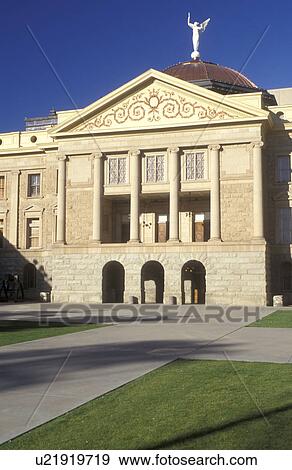 Stock Photo -  Phoenix, AZ, State Capitol, Arizona, Arizona State Capitol Museum in the capital city of Phoenix. . Fotosearch