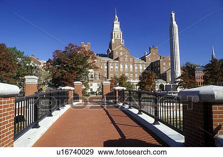Stock Photo -  Providence, Rhode Island, RI, County Courthouse and War Memorial on College Street in downtown Providence in the fall.. Fotosearch