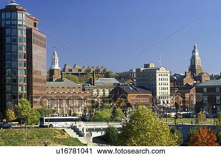 Providence, Rhode Island, RI, Downtown skyline of Providence in the fall. View Large Photo Image Stock Image -  Providence, Rhode Island, RI, Downtown skyline of Providence in the fall.. Fotosearch