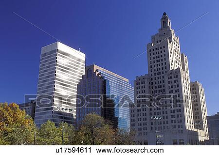 Providence, skyline, Rhode Island, RI, Downtown skyline of Providence in the autumn. View Large Photo Image Stock Image - Providence, skyline, Rhode Island, RI, Downtown skyline of Providence in the autumn.. Fotosearch