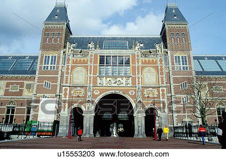 Rijksmuseum, Amsterdam, The Netherlands, Holland, Europe, The Rijksmuseum (National Museum) a neo-Gothic style building in the city of Amsterdam. View Large Photo Image Stock Image - Rijksmuseum, Amsterdam, The Netherlands, Holland, Europe, The Rijksmuseum (National Museum) a neo-Gothic style building in the city of Amsterdam.. Fotosearch