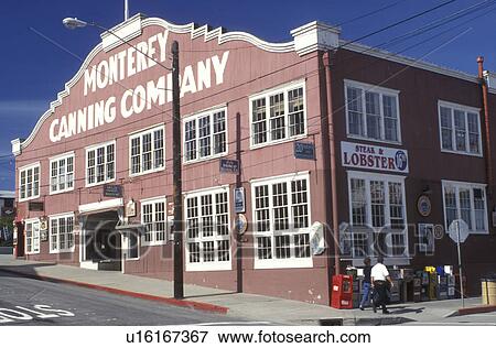 Stock Photo -  sardines, Monterey, California, Monterey Peninsula, CA, Monterey Canning Company in Monterey. . Fotosearch