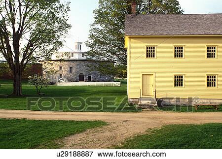 shakers, Pittsfield, Massachusetts, The Berkshires, Hancock Shaker Village in Pittsfield, Massachusetts in the spring. View Large Photo Image Stock Photo - shakers, Pittsfield, Massachusetts, The Berkshires, Hancock Shaker Village in Pittsfield, Massachusetts in the spring.. Fotosearch