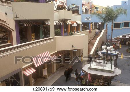 shopping center, San Diego, California, CA, Westfield Shoppingtown Horton Plaza an open-air, multi-level complex in downtown San Diego. View Large Photo Image Stock Photo - shopping center, San Diego, California, CA, Westfield Shoppingtown Horton Plaza an open-air, multi-level complex in downtown San Diego.. Fotosearch