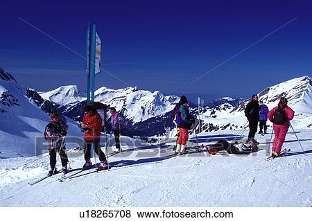 skiing, Switzerland, Valais, Les Crosets, Portes du Soleil, Swiss Alps, Europe, People skiing in Portes du Soleil, the largest international and linked ski area in the world, in the Swiss Alps on the French/Swiss border. View Large Photo Image Stock Photo - skiing, Switzerland, Valais, Les Crosets, Portes du Soleil, Swiss Alps, Europe, People skiing in Portes du Soleil, the largest international and linked ski area in the world, in the Swiss Alps on the French/Swiss border. . Fotosearch