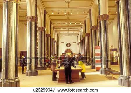 Stock Photo -  Smithsonian Institution, Washington, DC, District of Columbia, Interior of Smithsonian Castle of the Smithsonian Institution in Washington D. C.. Fotosearch