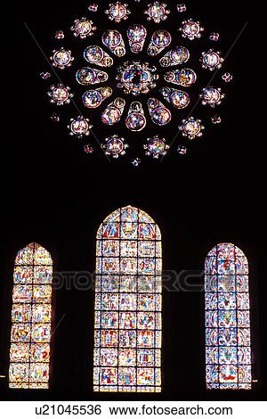 stained glass window, cathedral, Loire Valley, France, Orleans, Loire Castle Region, Loiret, Centre, Europe, Stained-glass window inside the 13th century Cathedrale Sainte-Croix. View Large Photo Image Stock Photograph - stained glass window, cathedral, Loire Valley, France, Orleans, Loire Castle Region, Loiret, Centre, Europe, Stained-glass window inside the 13th century Cathedrale Sainte-Croix.. Fotosearch