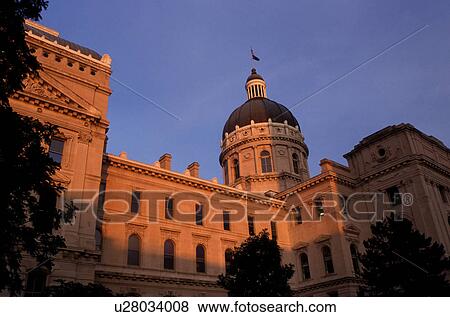 State Capitol, capitol, Indianapolis, Statehouse, IN, Indiana, State Capitol Building in downtown Indianapolis at sunset. View Large Photo Image Stock Photo - State Capitol, capitol, Indianapolis, Statehouse, IN, Indiana, State Capitol Building in downtown Indianapolis at sunset.. Fotosearch