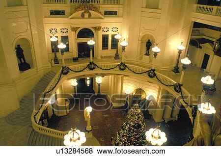 State Capitol, Harrisburg, State House, PA, Pennsylvania, The Capitol Rotunda inside The Pennsylvania State Capitol Building in the capital city of Harrisburg. View Large Photo Image Stock Photo - State Capitol, Harrisburg, State House, PA, Pennsylvania, The Capitol Rotunda inside The Pennsylvania State Capitol Building in the capital city of Harrisburg.. Fotosearch