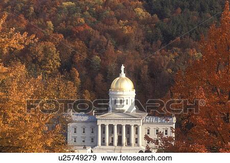 State Capitol, State House, capitol, fall, Montpelier, VT, Vermont, The State House in Montpelier is surrounded by colorful foliage in the autumn. View Large Photo Image Stock Photo - State Capitol, State House, capitol, fall, Montpelier, VT, Vermont, The State House in Montpelier is surrounded by colorful foliage in the autumn.. Fotosearch