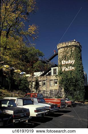 Tennessee, TN, Chattanooga, Lookout Mountain Tower and parking area at Ruby Falls-Lookout Mountain Caverns. View Large Photo Image Stock Photo - Tennessee, TN, Chattanooga, Lookout Mountain Tower and parking area at Ruby Falls-Lookout Mountain Caverns.. Fotosearch