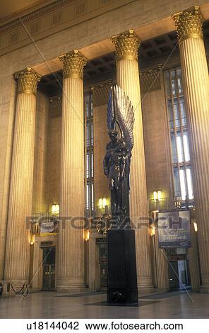 train station, Amtrak, Philadelphia, Pennsylvania, PA, Inside the ornate lobby of 30th Street Station in downtown Philadelphia. View Large Photo Image Stock Image - train station, Amtrak, Philadelphia, Pennsylvania, PA, Inside the ornate lobby of 30th Street Station in downtown Philadelphia.. Fotosearch