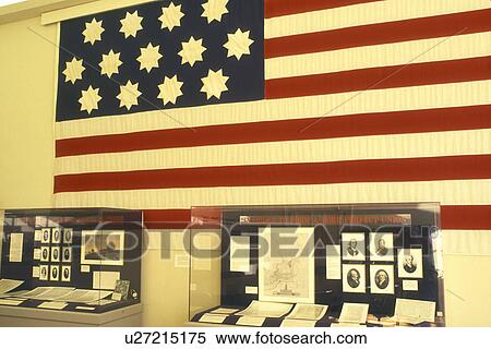 U. S. Flag, State House, Annapolis, State Capitol, MD, Maryland, Replica of the United States Flag by John Shaw in 1783 displayed in the Maryland Silver Room at the Maryland State House in the capital city of Annapolis. View Large Photo Image Stock Photography - U. S. Flag, State House, Annapolis, State Capitol, MD, Maryland, Replica of the United States Flag by John Shaw in 1783 displayed in the Maryland Silver Room at the Maryland State House in the capital city of Annapolis.. Fotosearch