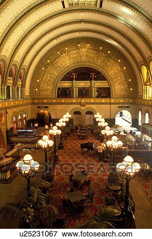 Stock Photo -  Union Station, St. Louis, MO, Missouri, Interior view of the Grand Hall in Union Station.. Fotosearch