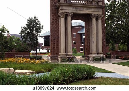 university, college, University of Illinois, Urbana, IL, Illinois, Hallene Gateway on the campus of the University of Illinois. View Large Photo Image Picture - university, college, University of Illinois, Urbana, IL, Illinois, Hallene Gateway on the campus of the University of Illinois.. Fotosearch
