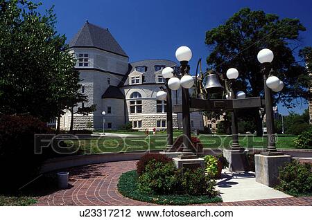 university, Manhattan, Flint Hills, KS, Kansas, The Bluemont Bell and Hall Library on the campus of Kansas State University View Large Photo Image Stock Image -  university, Manhattan, Flint Hills, KS, Kansas, The Bluemont Bell and Hall Library on the campus of Kansas State University. Fotosearch
