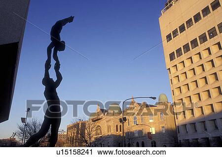 Stock Image -  university, Temple, Philadelphia, Pennsylvania, PA, Temple University in downtown Philadelphia.. Fotosearch