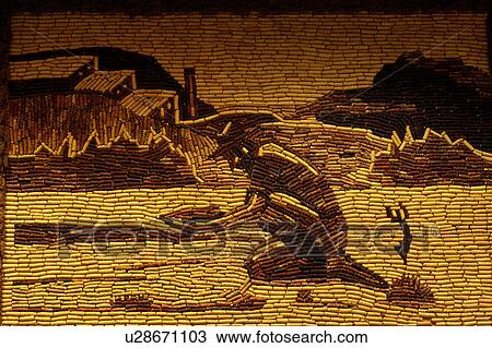 wall mural, corn palace, Mitchell, SD, South Dakota, Wall mural made of corn inside the Mitchell Corn Palace, the Millennium Corn. View Large Photo Image Stock Image - wall mural, corn palace, Mitchell, SD, South Dakota, Wall mural made of corn inside the Mitchell Corn Palace, the Millennium Corn.. Fotosearch