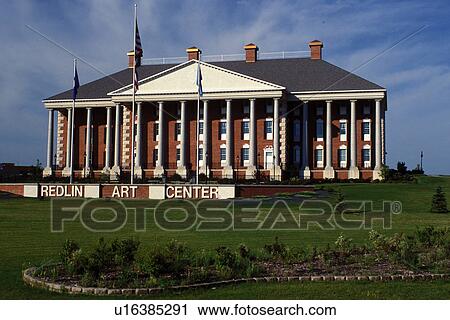 Watertown, SD, South Dakota, Redlin Art Center housed in a Colonial-style building. View Large Photo Image Stock Image - Watertown, SD, South Dakota, Redlin Art Center housed in a Colonial-style building. . Fotosearch