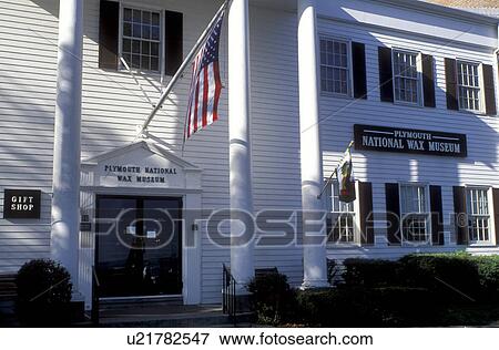 Stock Photo -  wax museum, Plymouth, Massachusetts, MA, Plymouth National Wax Museum in Plymouth. Fotosearch