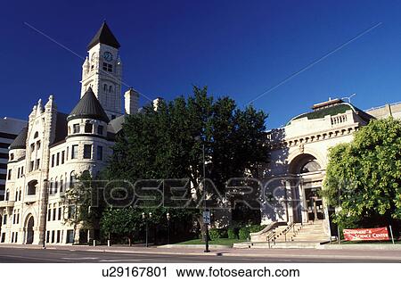 Wichita, KS, Kansas, Old City Hall and Omnisphere & Science Center in downtown Wichita. View Large Photo Image Stock Image - Wichita, KS, Kansas, Old City Hall and Omnisphere & Science Center in downtown Wichita.. Fotosearch