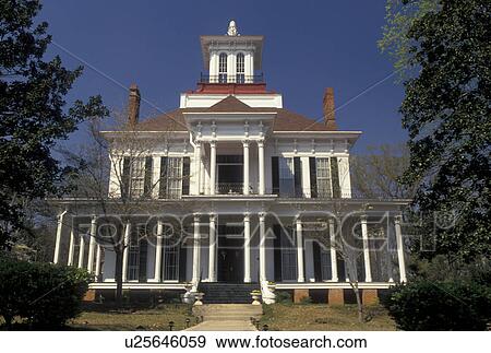 antebellum, home, Eufaula, Alabama, AL, Kendall Manor in Eufaula View Large Photo Image Stock Photo - antebellum, home, Eufaula, Alabama, AL, Kendall Manor in Eufaula. Fotosearch