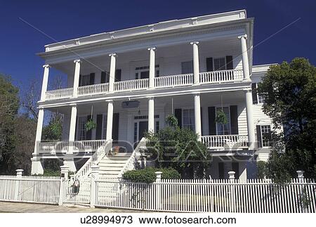 antebellum, mansion, Beaufort, SC, Historic Bed and Breakfast, South Carolina, Bay Street Inn Bed & Breakfast in the Historic District in the town of Beaufort. View Large Photo Image Stock Image - antebellum, mansion, Beaufort, SC, Historic Bed and Breakfast, South Carolina, Bay Street Inn Bed & Breakfast in the Historic District in the town of Beaufort.. Fotosearch